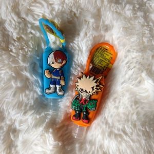 My hero academia sanitizer holders